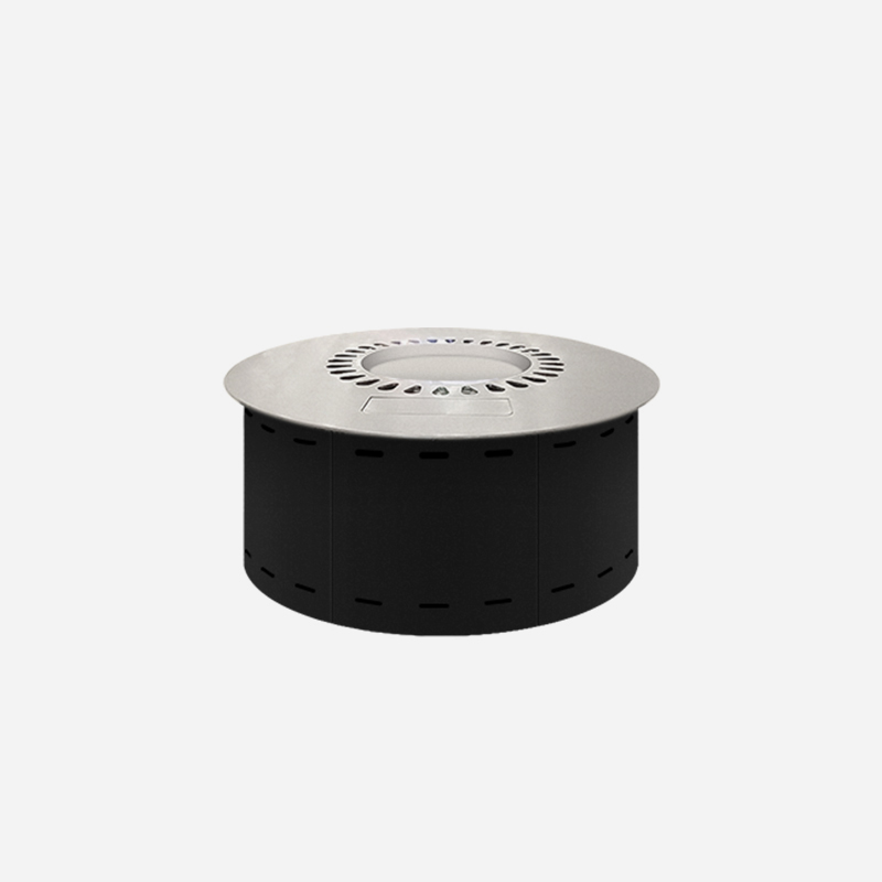 Round 300mm Automatic Bioethanol Fireplace