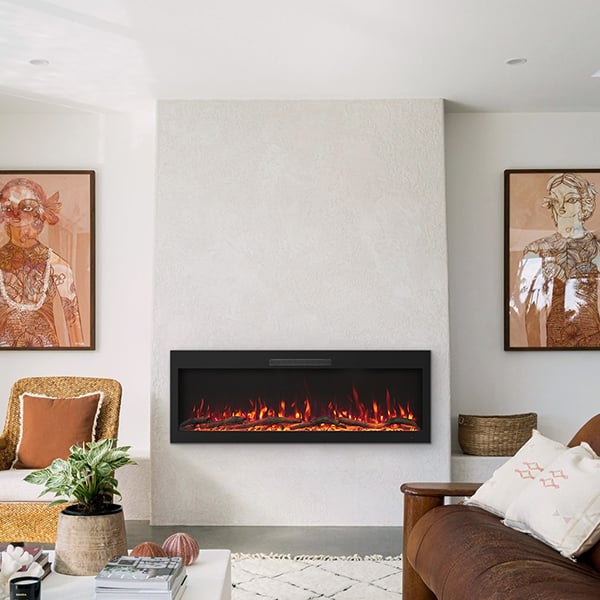 Built-In Electric Fireplaces