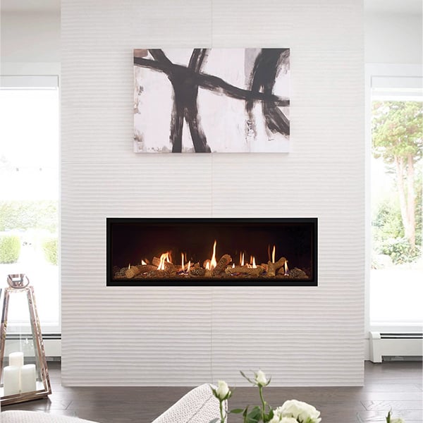 Single-Sided Gas Fireplaces