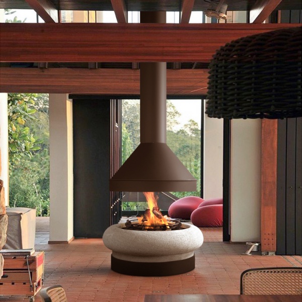 Where to Buy Stylish Hanging Wood Burning Fireplaces at Wholesale Rates