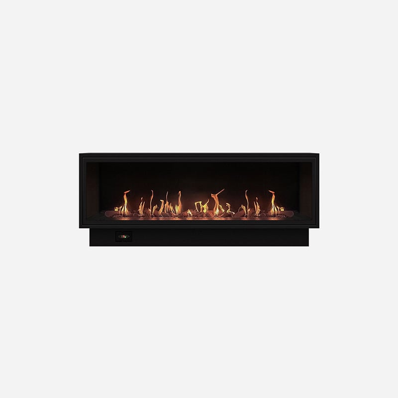 ULC 1016mm Open Gas Fireplace