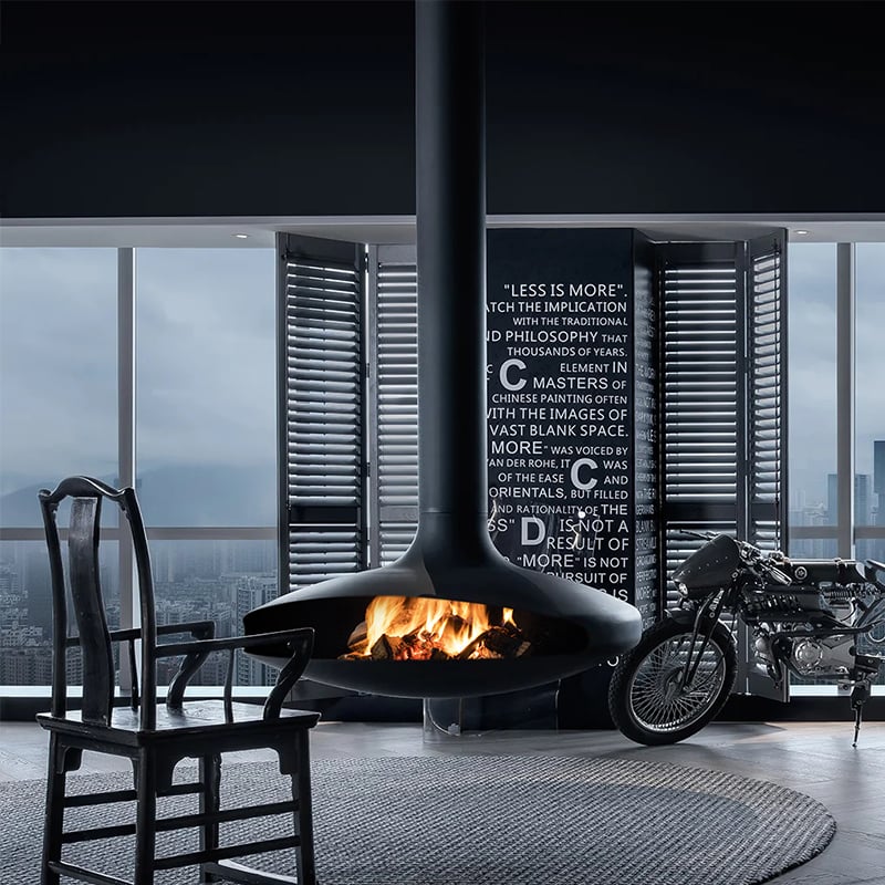 Hanging Fireplace