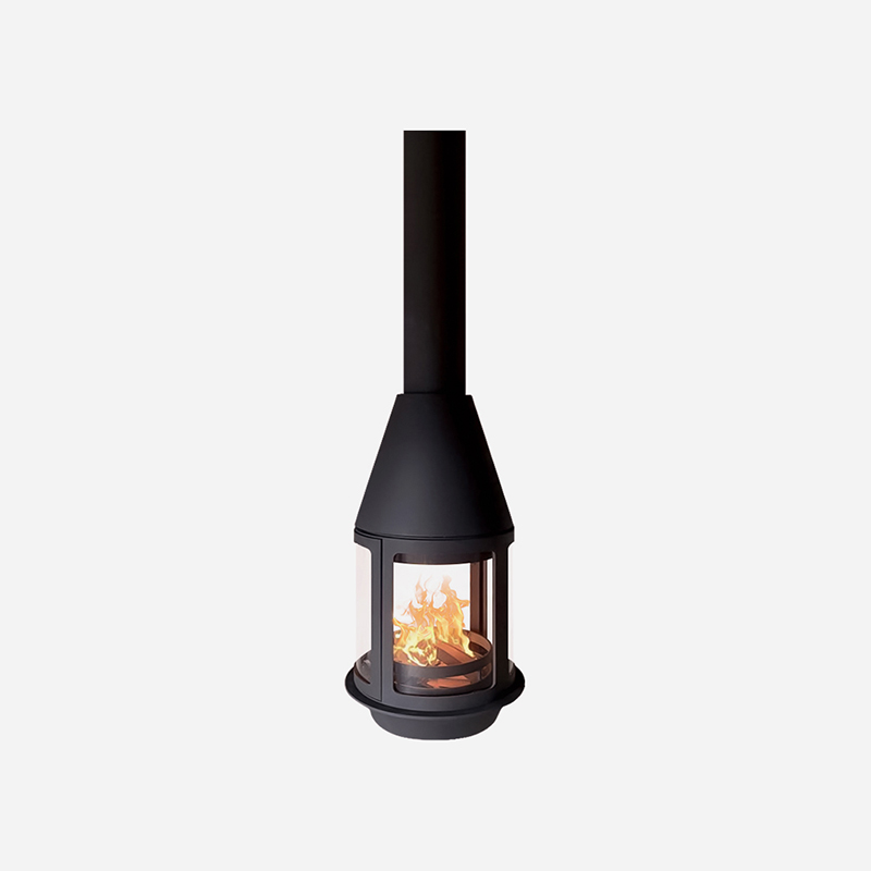 Edith 560mm Suspended Wood Burning Fireplace