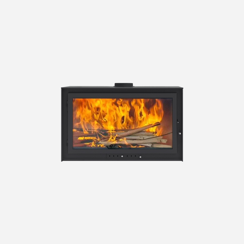 Single-Sided 520mm Wood Burning Fireplace