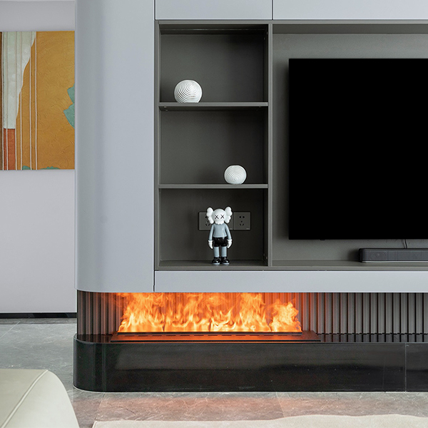 Linear 3D Water Vapor Fireplace