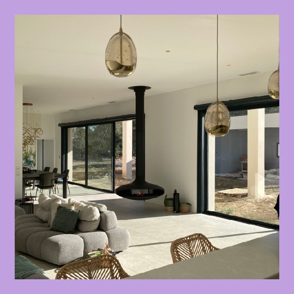 What are the Benefits of Installing a Suspended Wood Burning Fireplace?