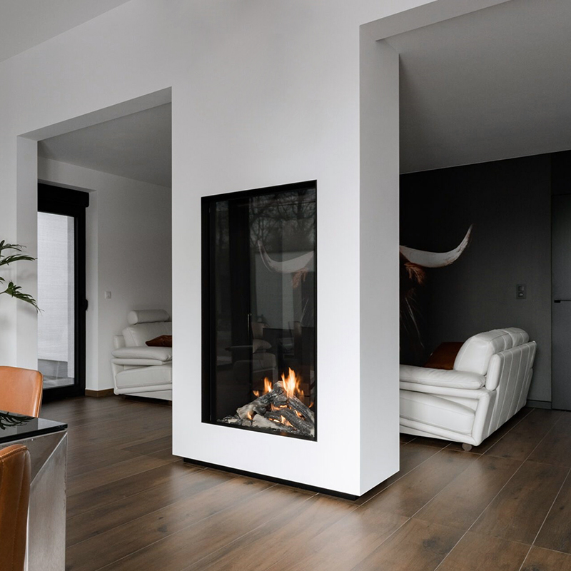 Extra-Tall Gas Fireplaces | MEISU.CH