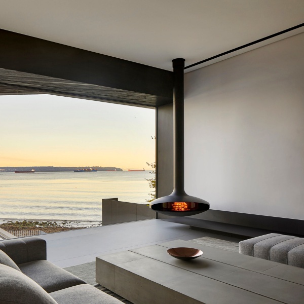 What Makes Hanging Wood Burning Fireplaces a Trending Home Feature?