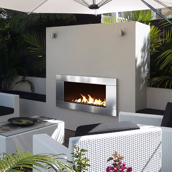 Stainless Steel Gas Fireplaces
