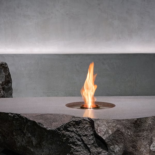 Round Manual Bioethanol Fireplace
