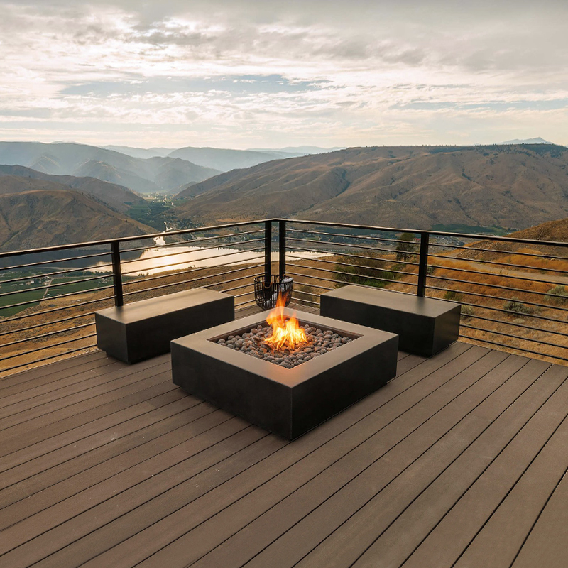 Square Fire Pits for Your Space | MEISU.CH