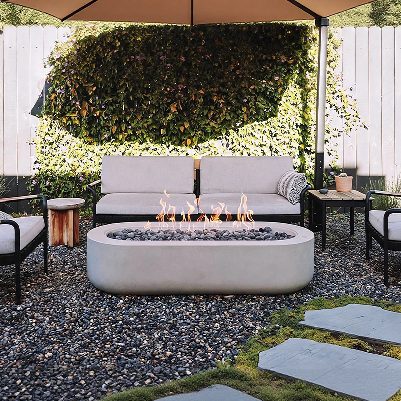Curved Fire Pits for Outdoor Enjoyment | MEISU.CH