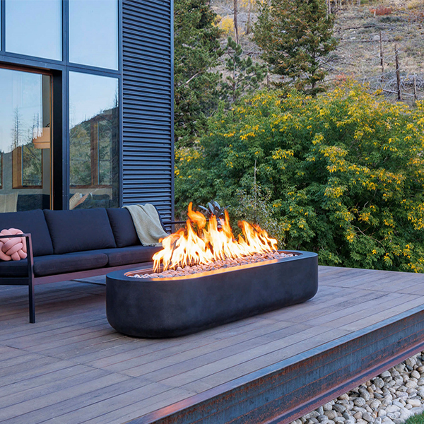 Curved Fire Pits