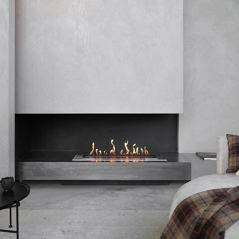Linear Manual Bioethanol Fireplace | MEISU.CH