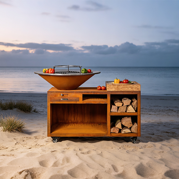 Weather- Resistant Steel BBQ Grills