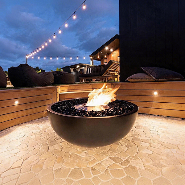 Round Fire Pits