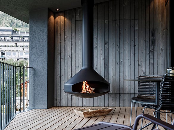 Wall-Mounted Fireplaces
