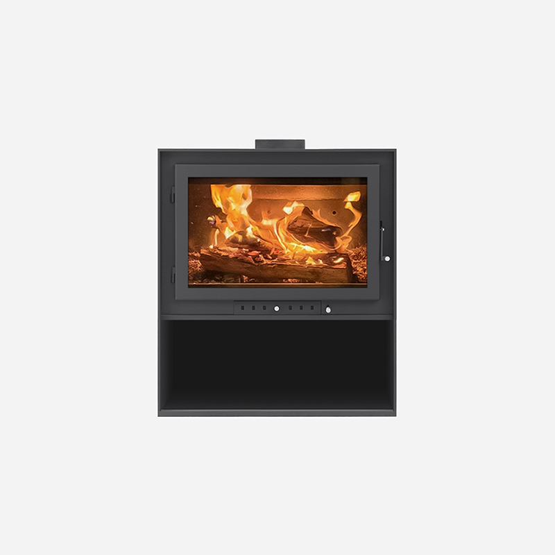 Steel Cabinet 520mm Wood Burning Fireplace