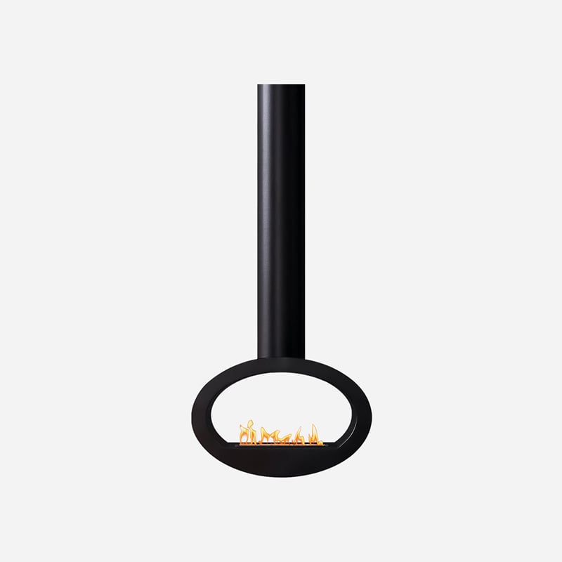 Baron 600mm Suspended Wood Burning Fireplace