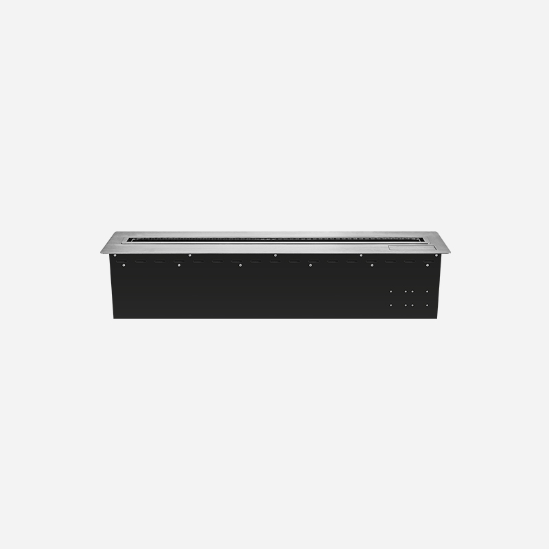 Linear 600mm Automatic Bioethanol Fireplace