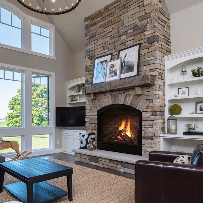 Arched Gas Fireplaces | MEISU.CH