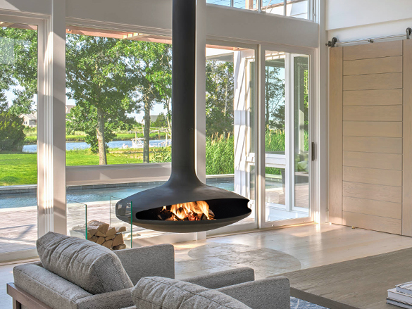 Suspended Fireplaces