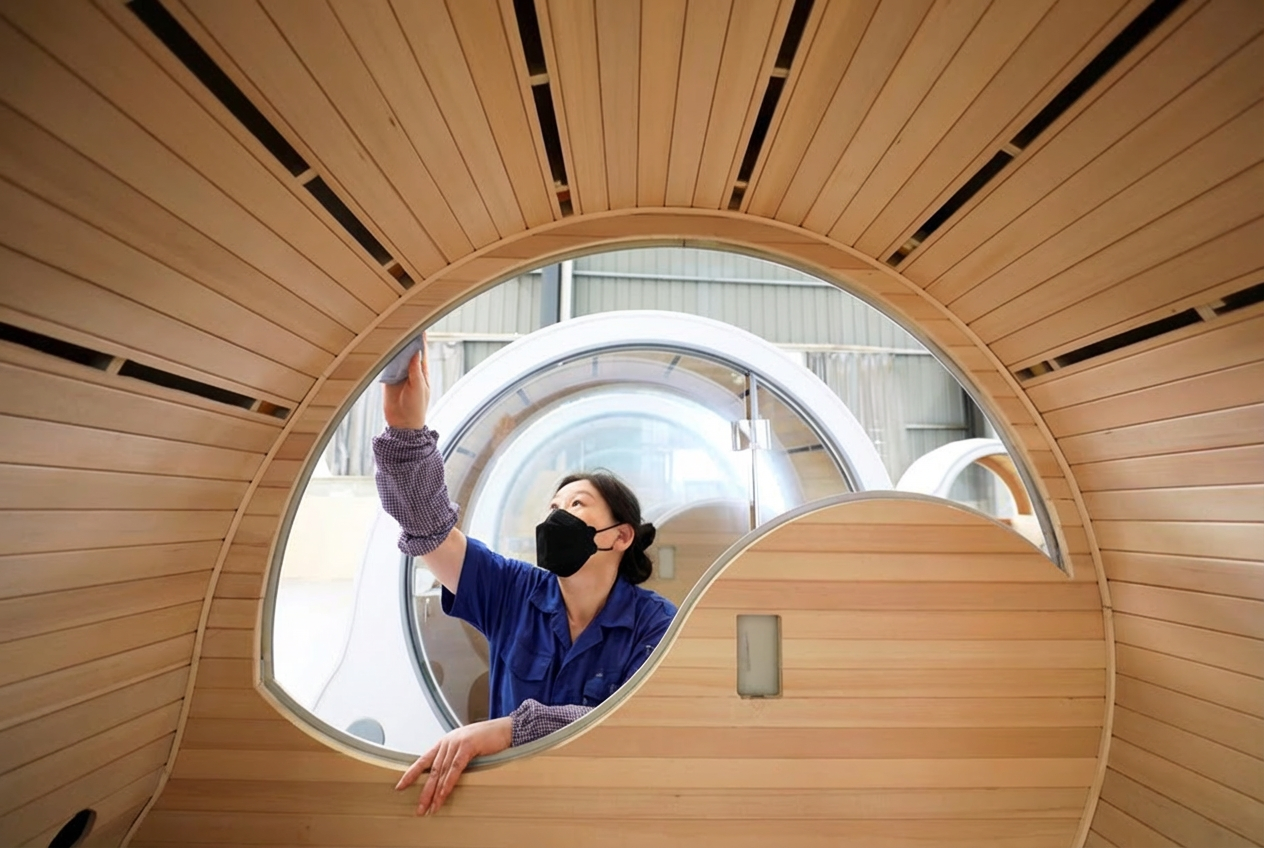 From Local Pioneer to Global Leader: Vhealth Sauna Encouraged by Government Media