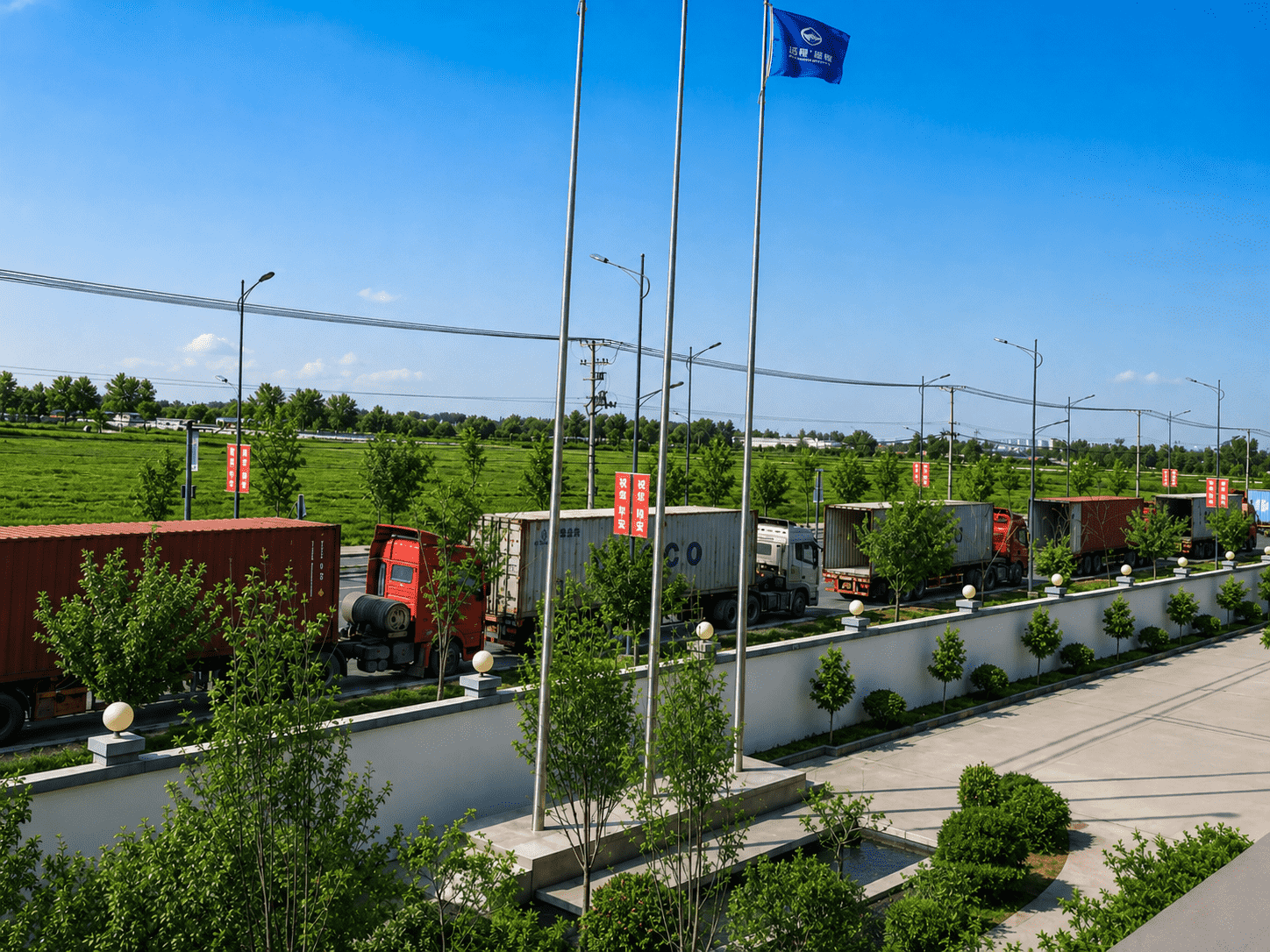 Containers loaded. Saunas and ice baths en route——Supporting partners through the peak season.