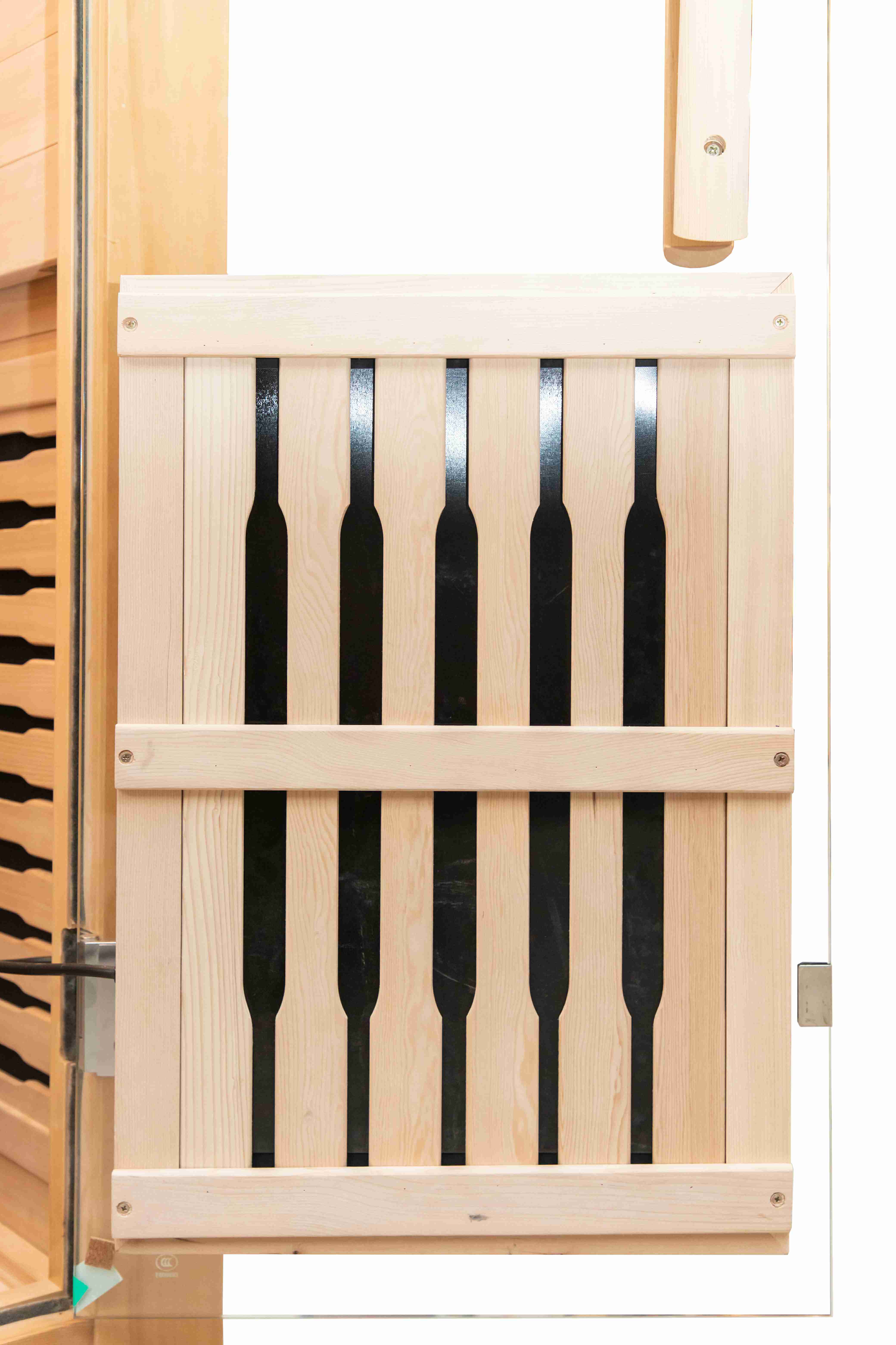 Enjoy the health benefits of a sauna experience with a loved one in our 2-person indoor model.