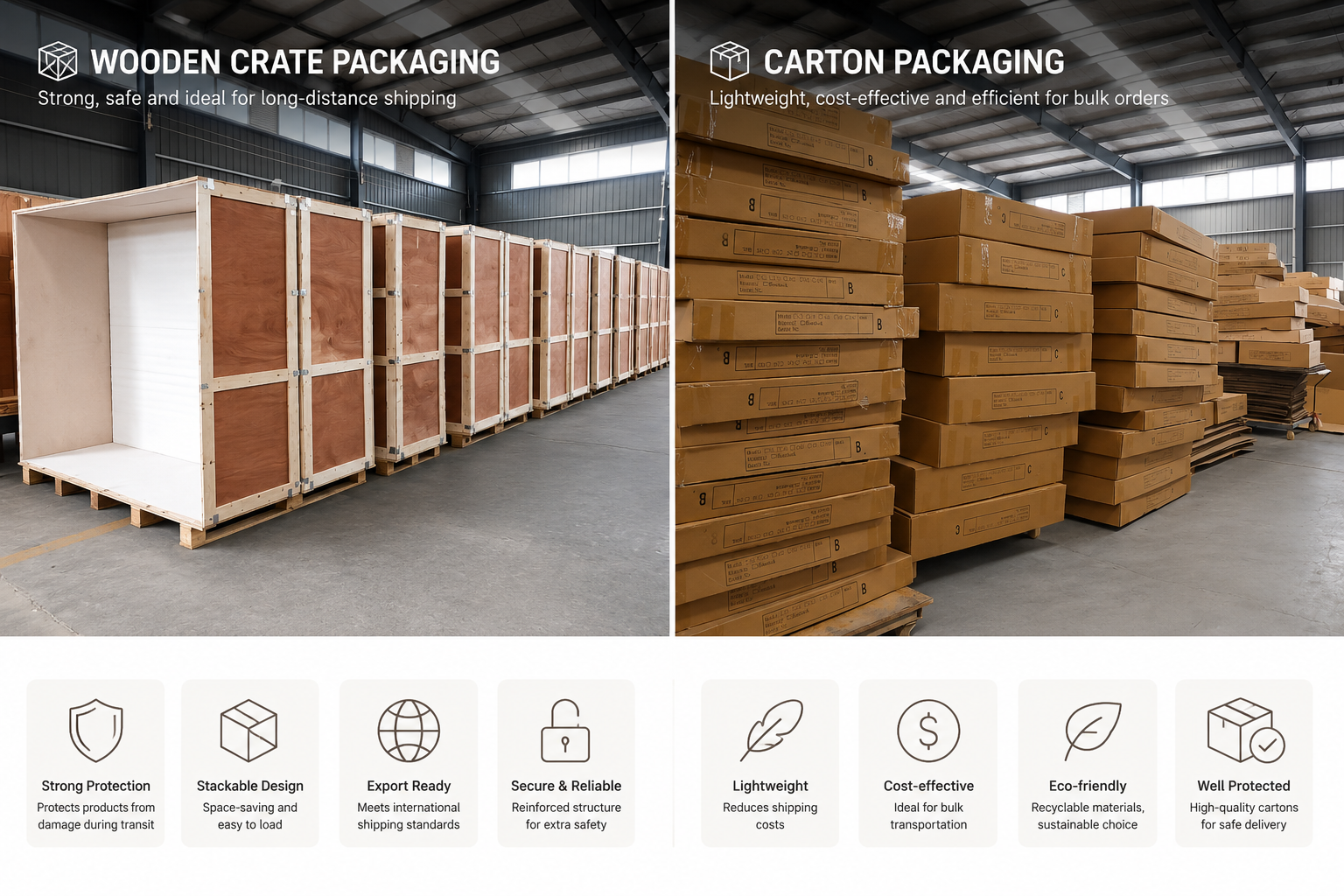 At our sauna factory, we customize your packing just like we customize your sauna!