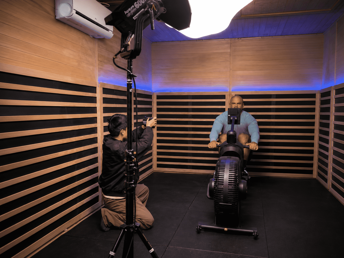 Lights, Camera, Huge Gym Sauna! Behind the Scenes with Our Partners ！