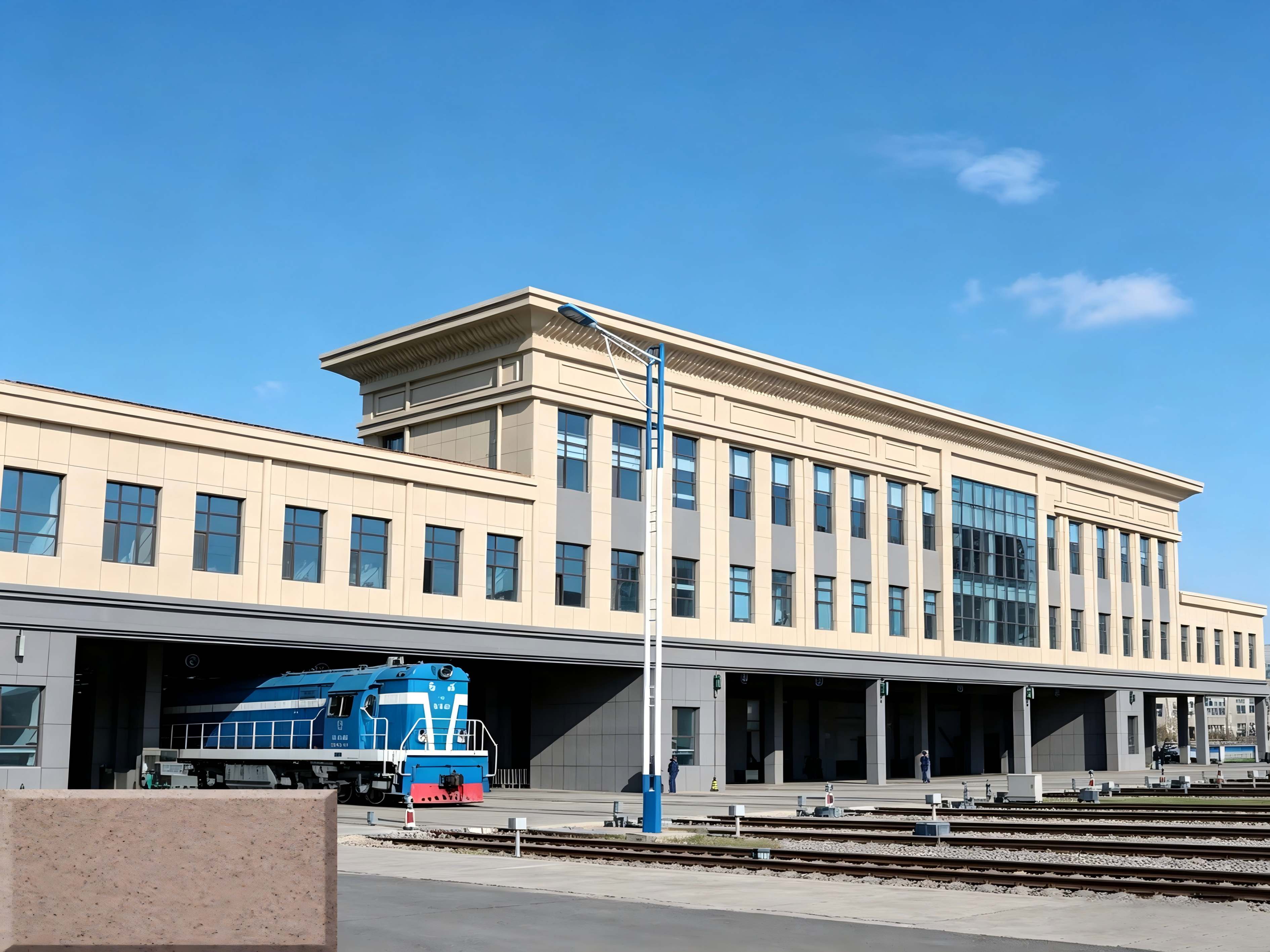 projet de rénovation de 5 000 m² du dépôt de matériel roulant ouest de la gare de Shenyang