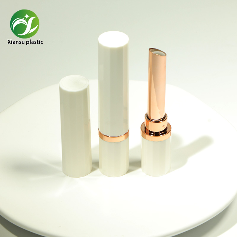 3g Slim Snap Closure Lipstick Tube Electroplated ABS Cosmetic Container Wholesale