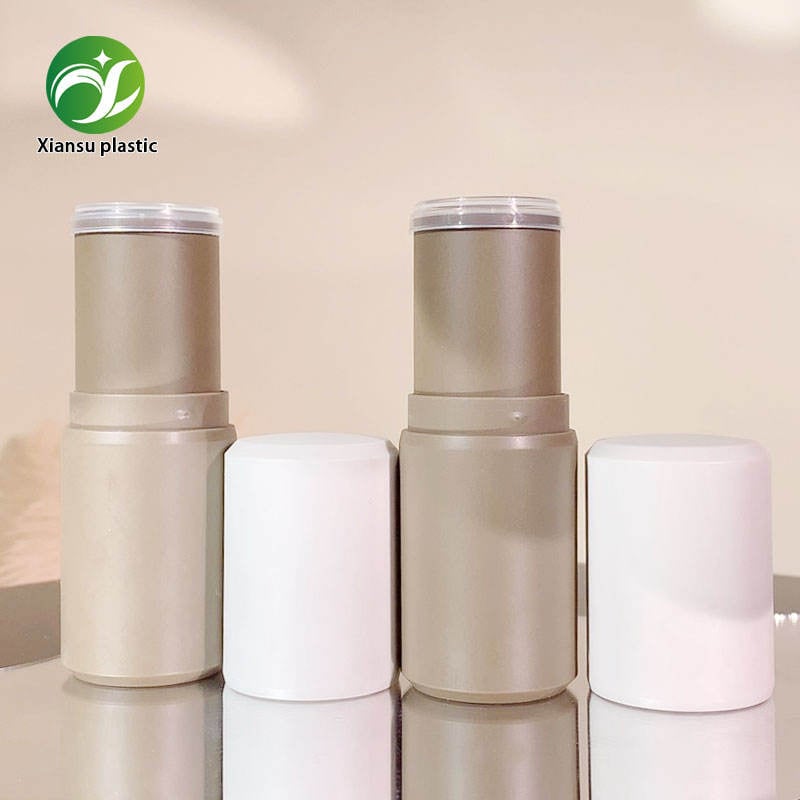Récipient en ABS directement usine pour stick de bronzer et de contouring, emballage personnalisé pour fond de teint, fard à joues et stick maquillage, destiné aux marques de beauté OEM