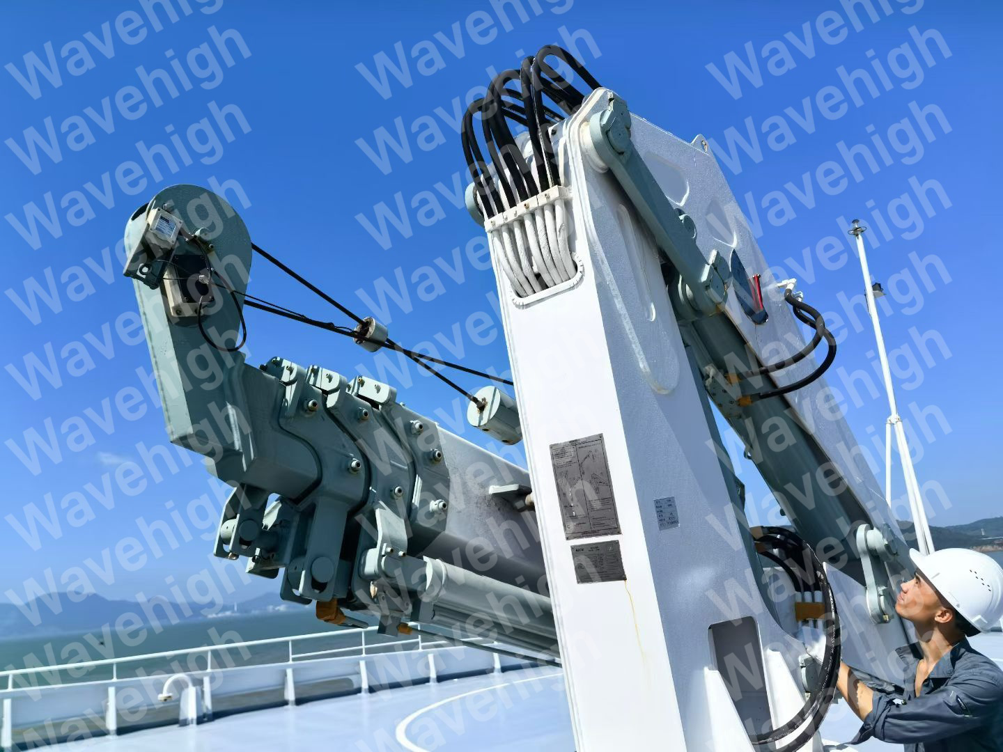 Foldable Knuckle Boom Crane