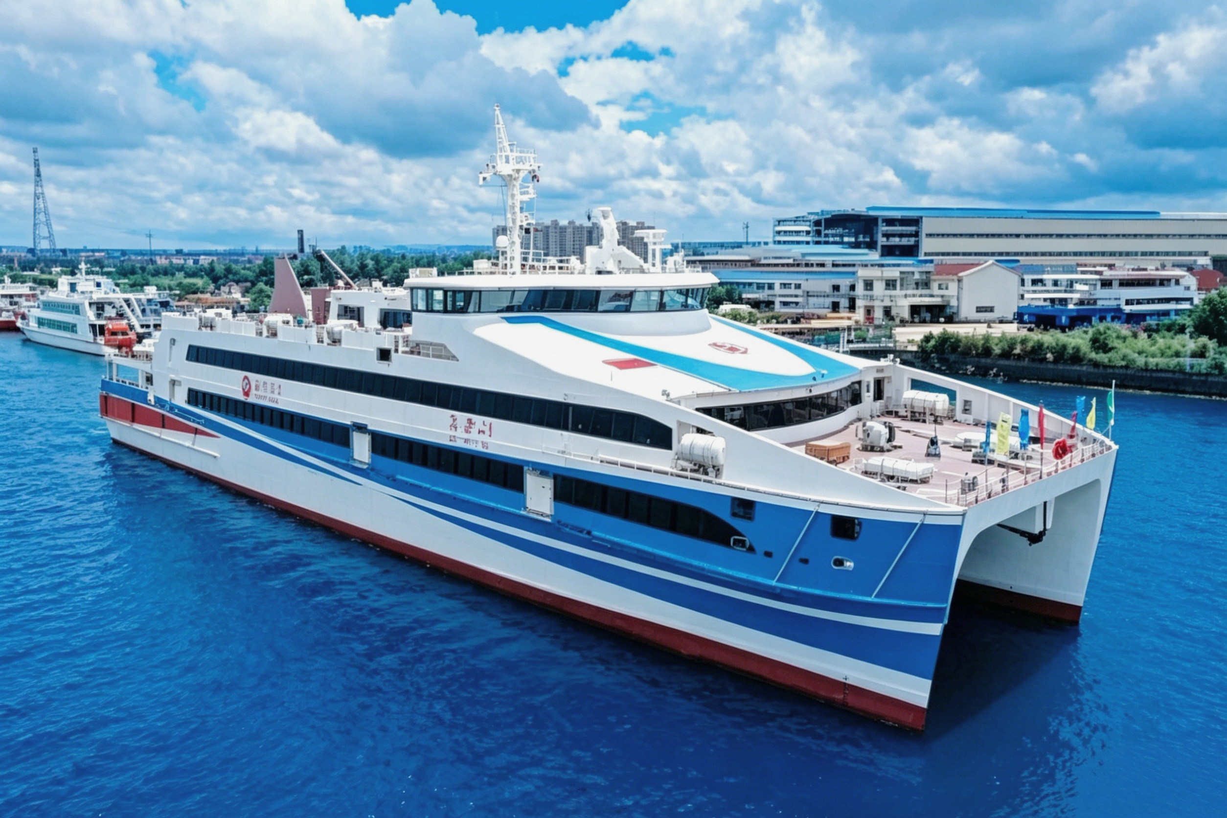 Anchor Windlass System for a 1,200-Passenger Aluminum Alloy Catamaran Ferry