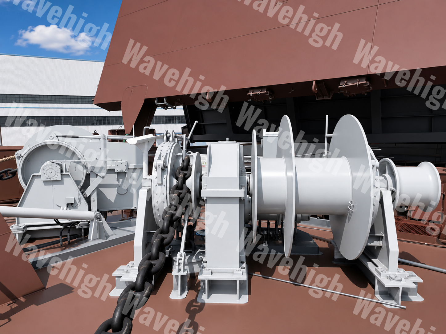 Combined Windlass Mooring Winch