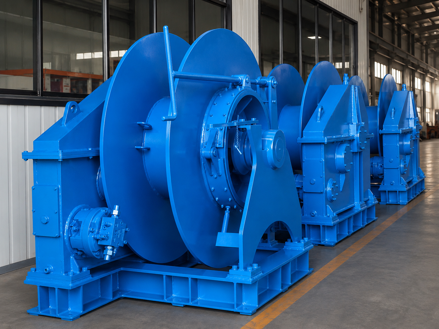 What on site service charges will buyers bear after marine winch warranty expires