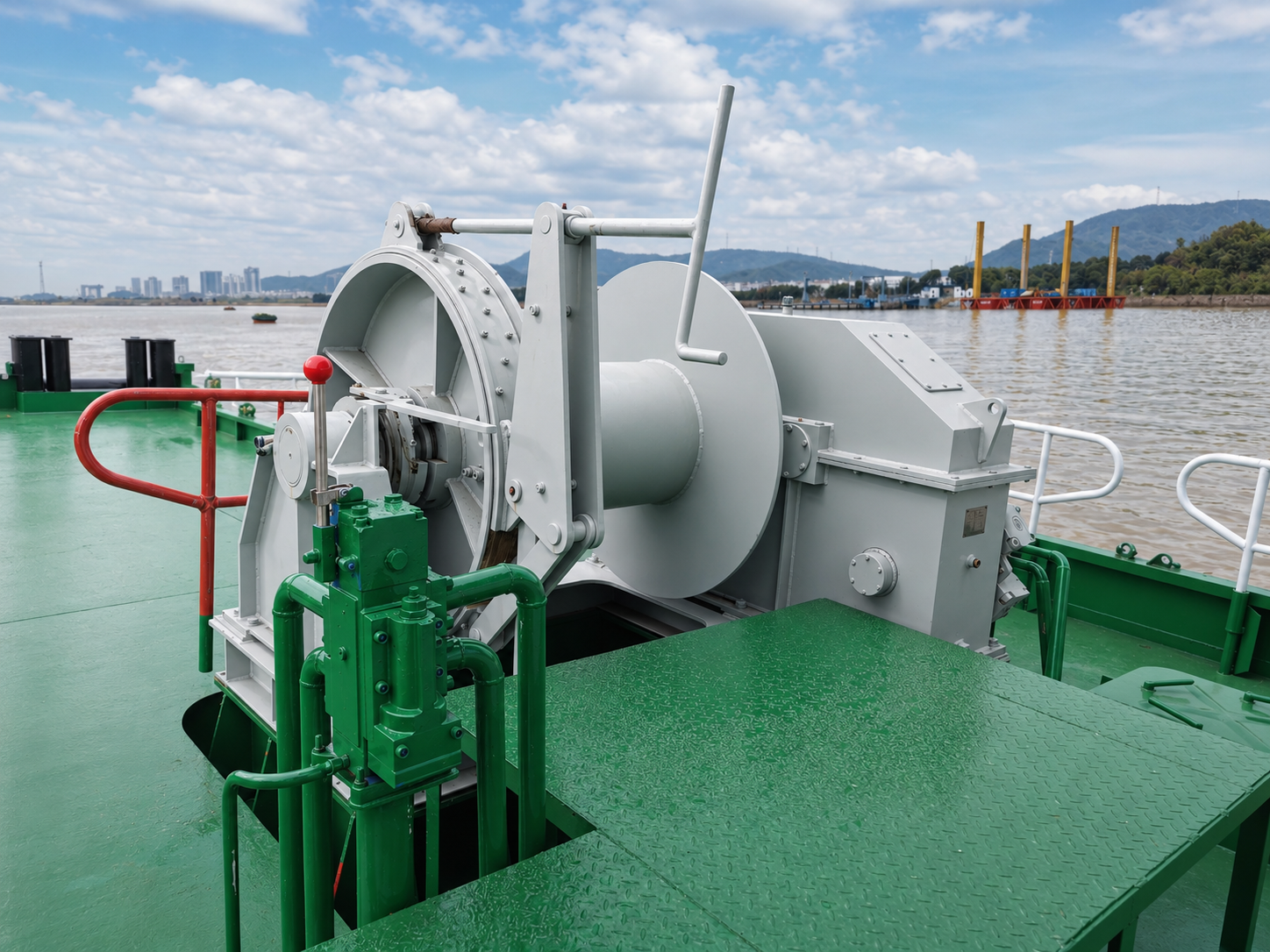 What regular maintenance steps are needed for long term use of lifting winch