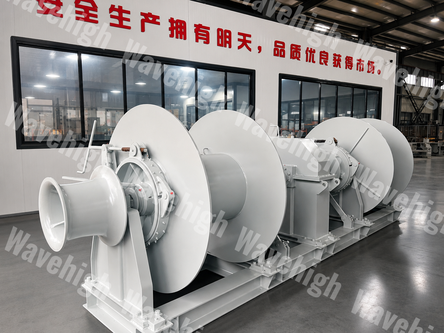 Combined Windlass Mooring Winch