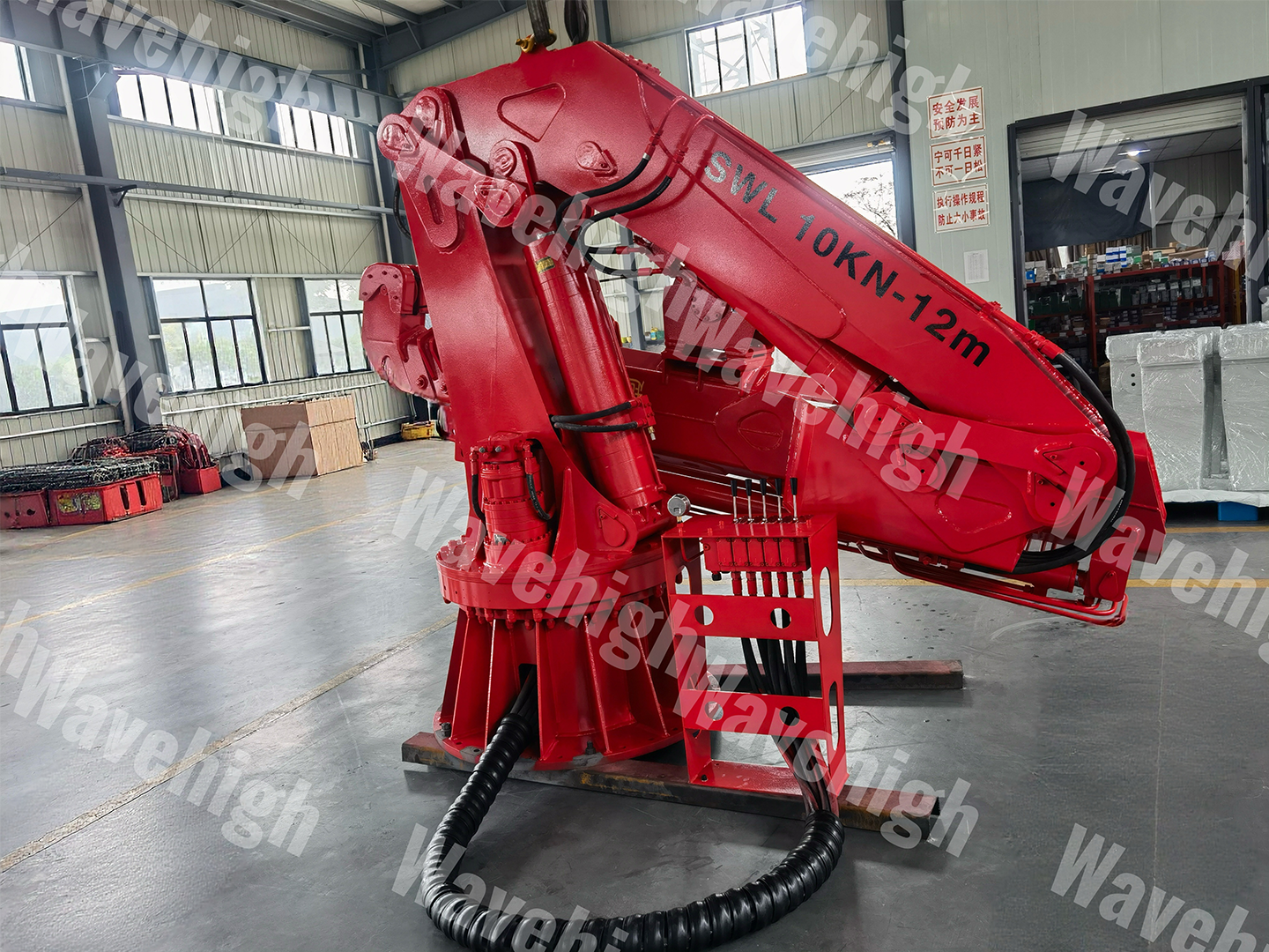 Foldable Knuckle Boom Crane