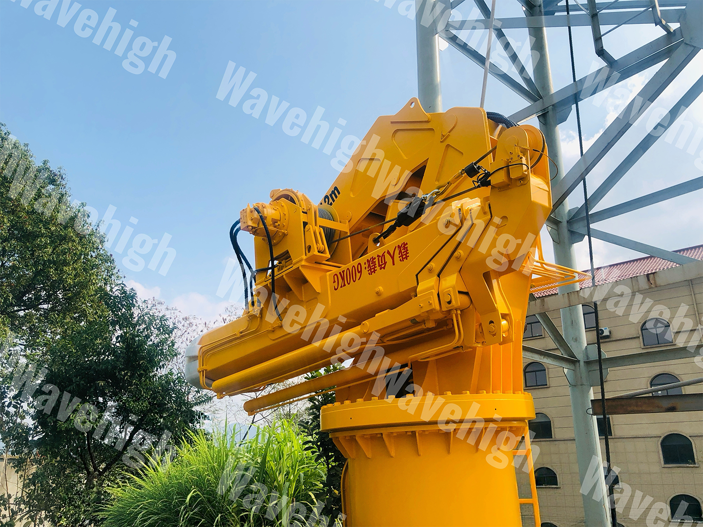 Foldable Knuckle Boom Crane