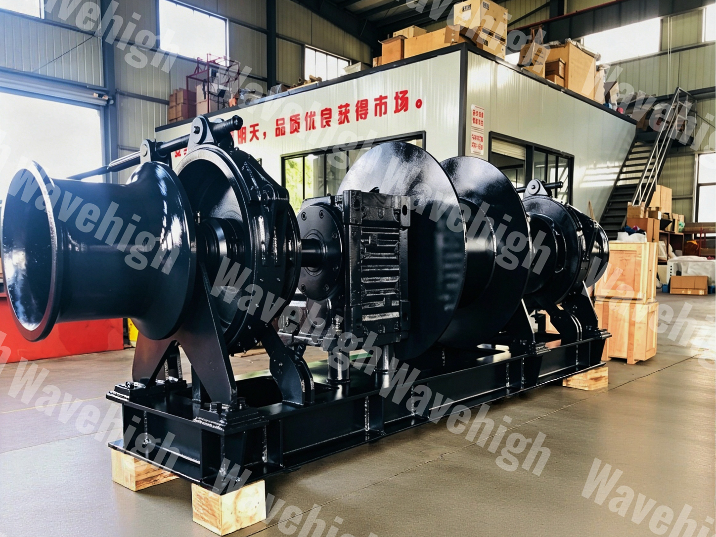 Combined Windlass Mooring Winch
