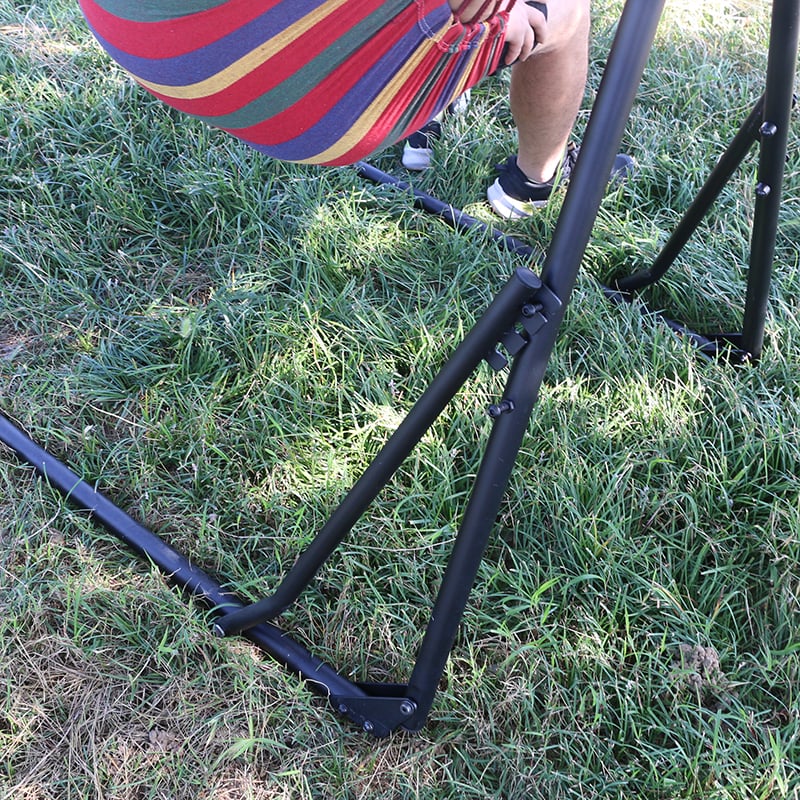HIGHER 3-in-1 Portable Hammock, Swinging Chair & Swing with Stand — Freestanding Convertible Relaxation System for Garden, Patio, Camping & Travel