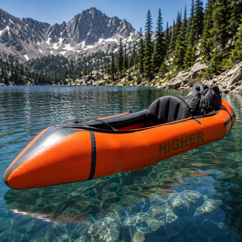 Ultra-Lightweight TPU Packraft | Commercial-Grade High-Frequency Welded Expedition Kayak