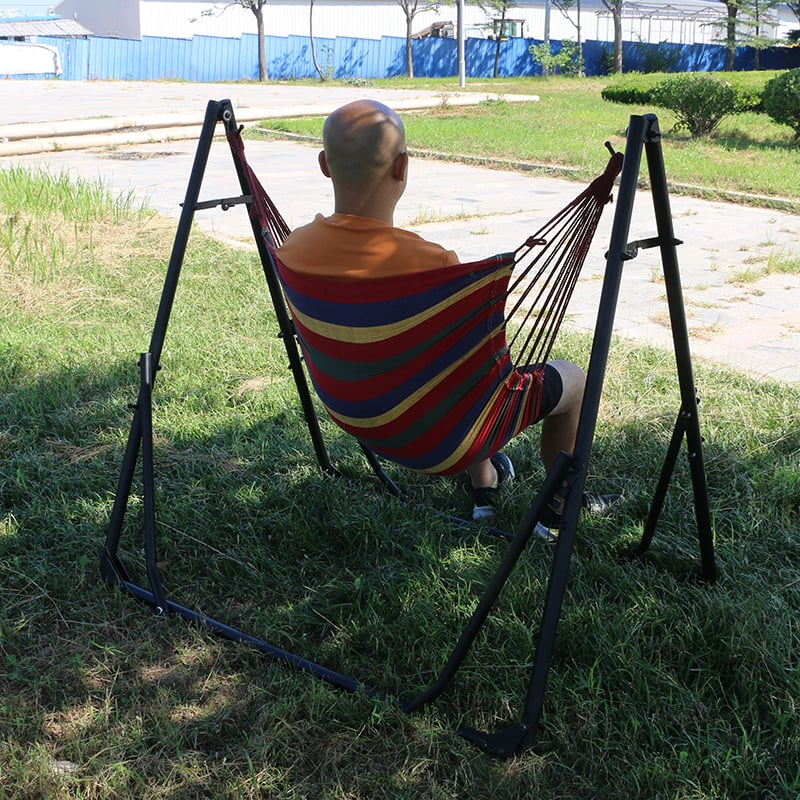 HIGHER 3-in-1 Portable Hammock, Swinging Chair & Swing with Stand — Freestanding Convertible Relaxation System for Garden, Patio, Camping & Travel