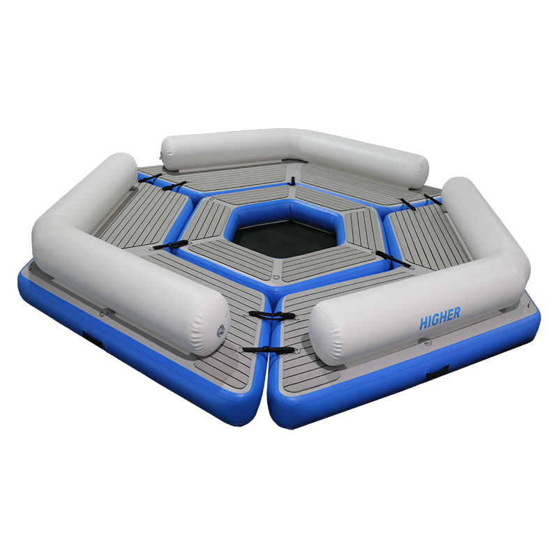 HIGHER Inflatable Backrest Floating Dock Combo- Multi Shape