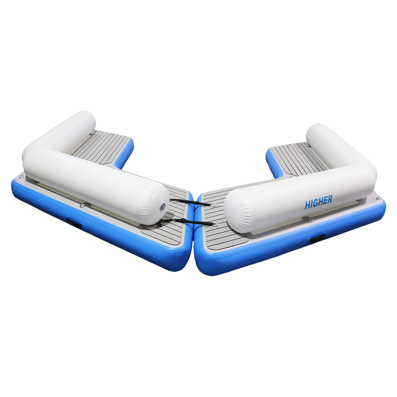 HIGHER Inflatable Backrest Floating Dock Combo- Multi Shape