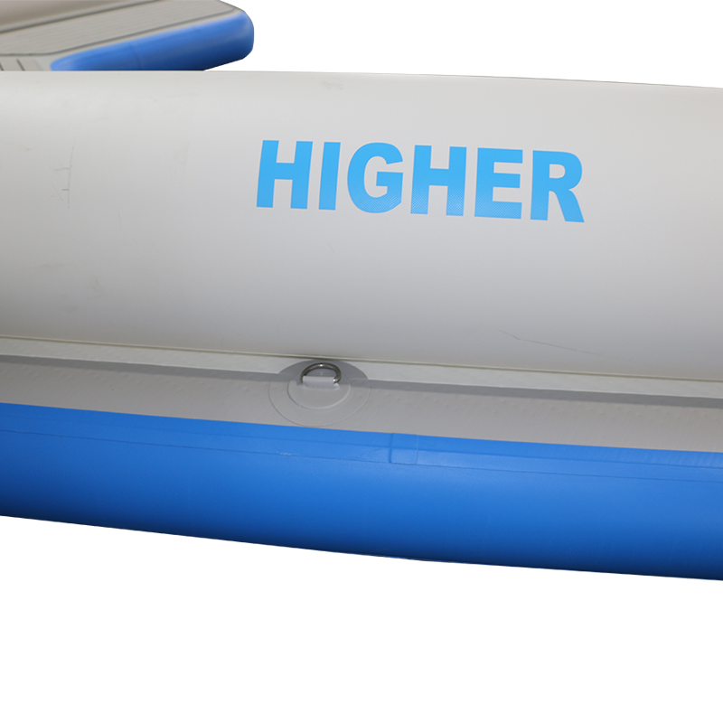 HIGHER C-Shaped Backrest Mesh Inflatable Floating Dock