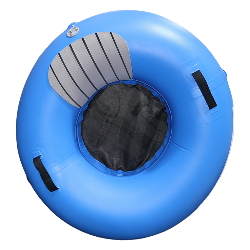 Premium Inflatable Pool Float with Mesh Seat & EVA Backrest